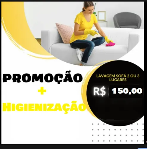 Lavagem a seco - vamos de oferta