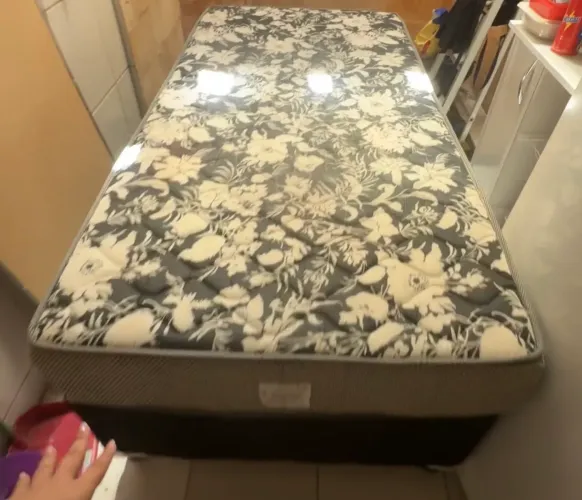 Cama box solteiro Ortobom