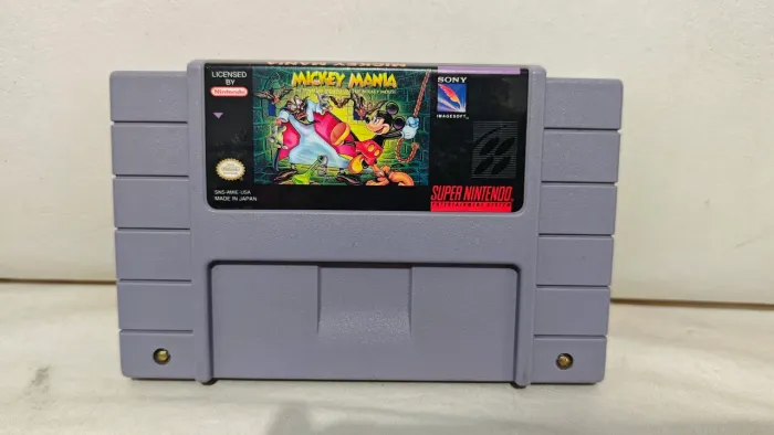Mickey mania snes original