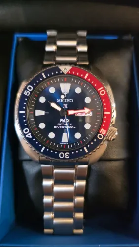Relógio Seiko Prospex Turtle Padi Automático Srpa21k1