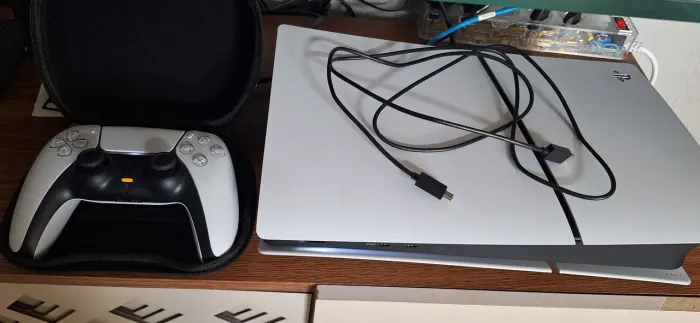 PS5 slim digital com vários jogos
