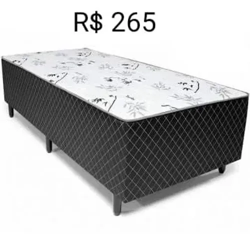 Cama box solteiro por R$ 265