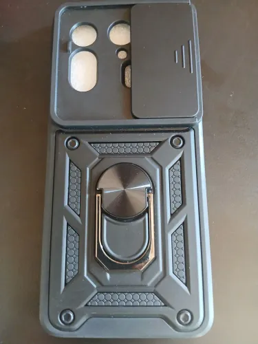 Capa Anti-Impacto com Protetor de Câmera Deslizante e Anel de Suporte Motorola Edge50ultra