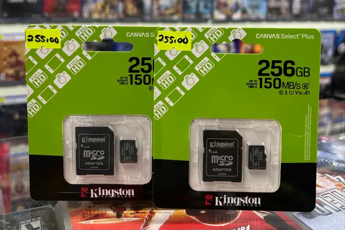 Cartão de Memória 256GB Micro SD Novo lacrado
