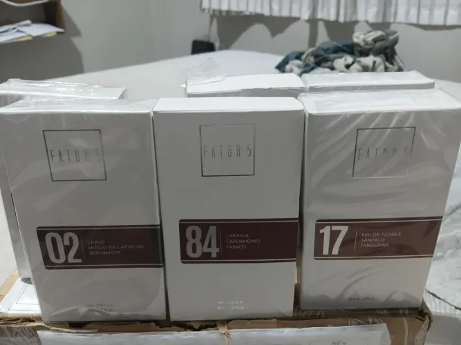 PERFUMES FATOR 5 PRONTA ENTREGA ALTA FIXAÇÃO
