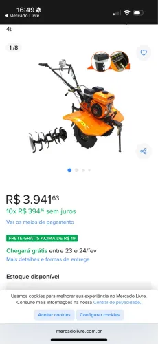 Tratorito seminovo!