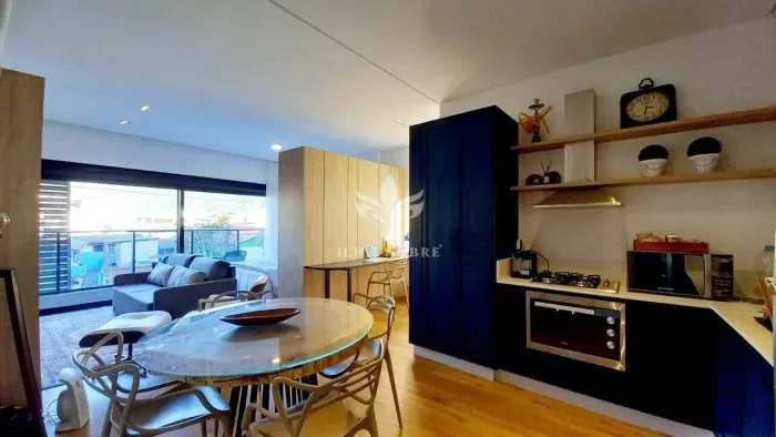 Studio Mobiliado com uma vaga para Venda Em Saco Grande Florianópolis com 48 m²