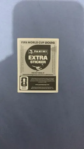 Figurinha da copa 