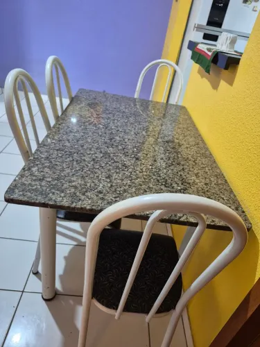 Mesa 4 lugares Mármore