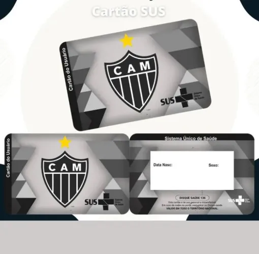 cartão SUS personalizado