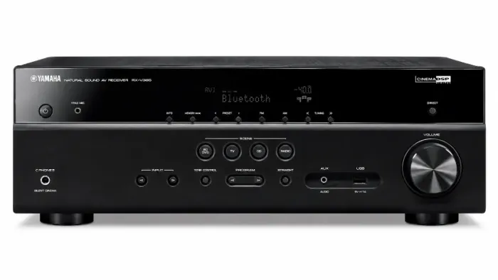 Receiver Yamaha RX-V385 4K HDMI ARC Impecável