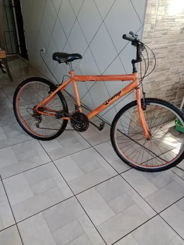 Bicicleta com marcha