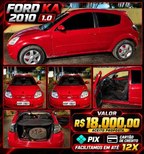 Ford KA 1.0 8v/1.0 8V ST Flex 3P 2010