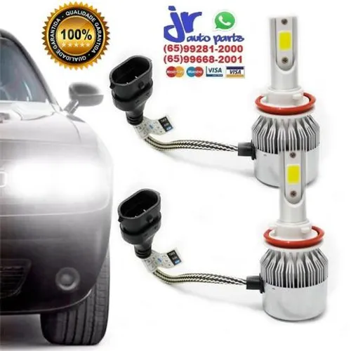 H9 - Kit Lâmpada Ultra LED H9 6000K 12V 24V