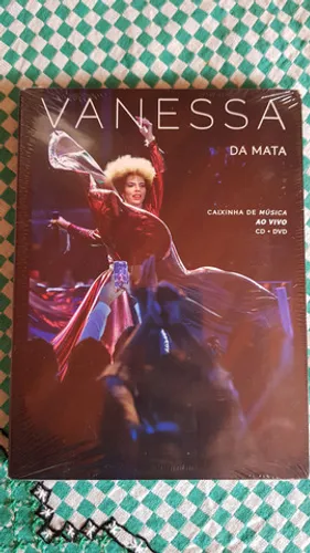 DVD + CD VANESSA DA MATA CAIXINHA DE MÚSICA AO VIVO LACRADO