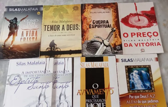 8 livros do Pr. Silas Malafaia pelo preço de 1