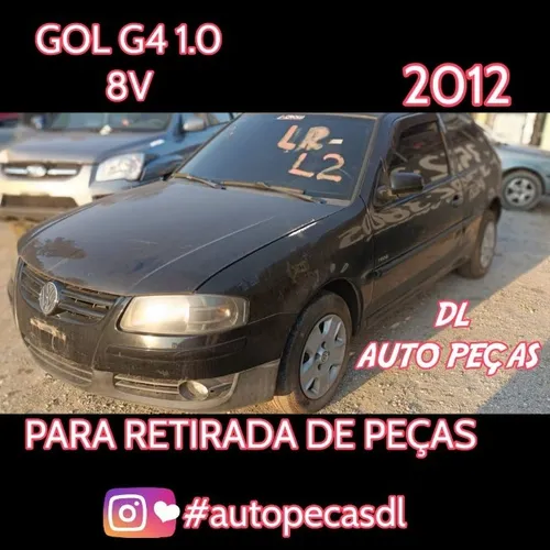 Sucata Gol G4 1.0 8v 2010 2011 2012 2portas Para retirada de peças 