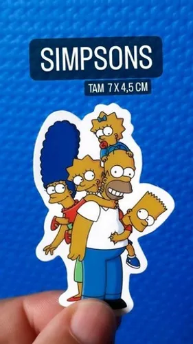 IMÃ DE GELADEIRA - SIMPSONS
