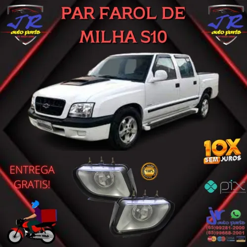 Par Farol de Milha S10 2003