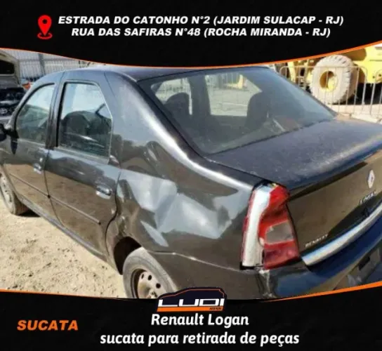 Renault Logan sucata para retirada de peças