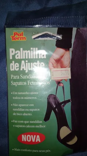 Palmilha de ajuste para sandálias e sapatos femininos