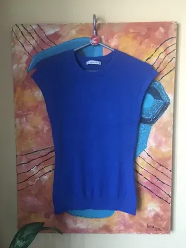 Blusa Canelada Zara Knit