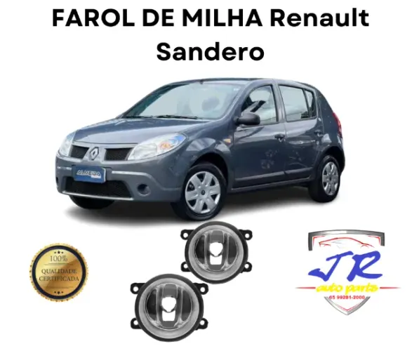 Par Farol Milha Sandero 2010