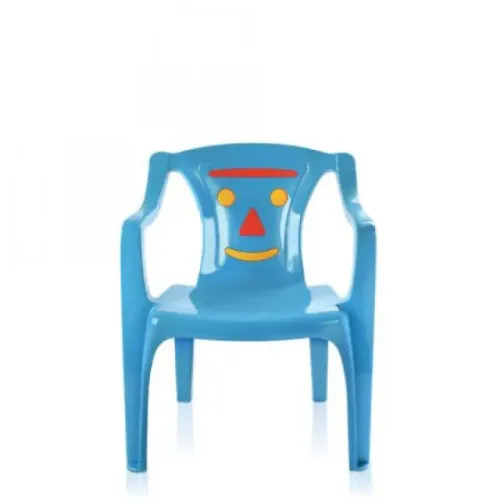 Poltrona Cadeira Infantil Azul Pi52 Arqplast