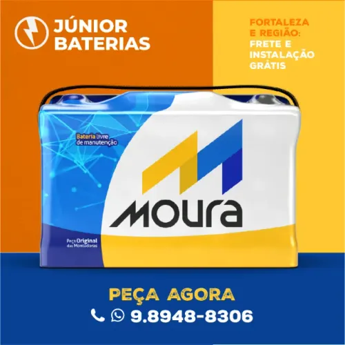 Bateria moura 60 amperes corolla siena