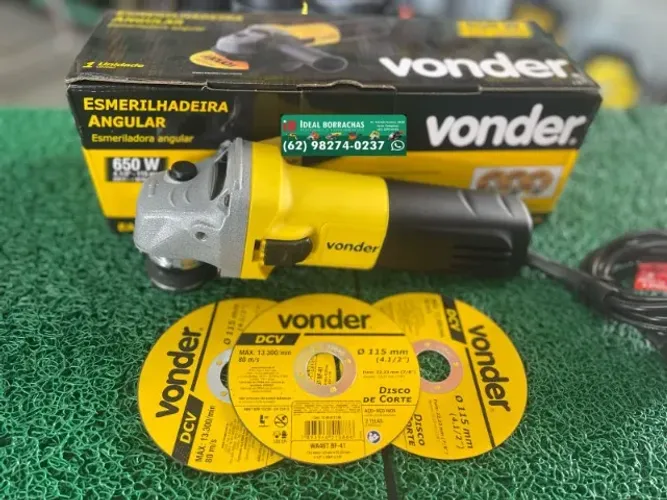 Esmerilhadeira Lixadeira 650w - Vonder Profissional