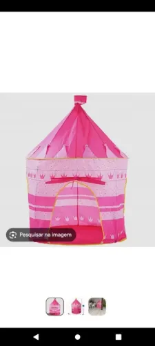 Barraca infantil tenda castelo