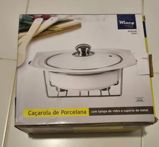 Caçarola Porcelana Foundue