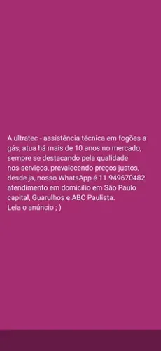 Técnico de fogões a gás, manutenção conserto conversão para gás de rua e glp