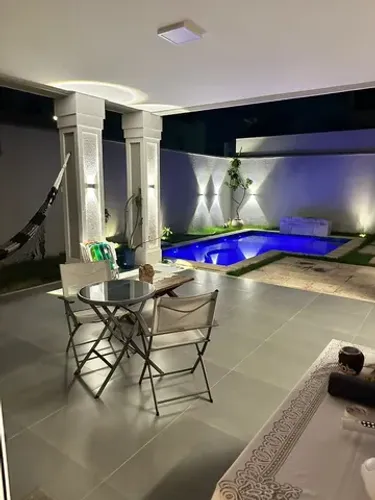 Casa neoclassica no Residencial Alphaville Ceará com 4 suites + dependência