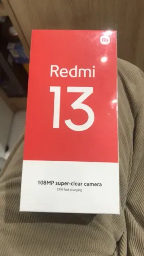 Celular Xiaomi Redmi 13 256gb/8gbRAM, Câmera 108mp - até 12x sem juros Loja Física