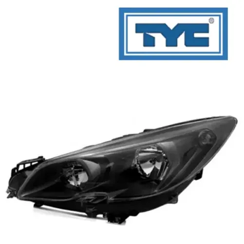 Farol Principal Esq. Peugeot 308 Masc. Negra Elétrico H1/H7 Tyc 2016/2019 - 20-F360-05-2B
