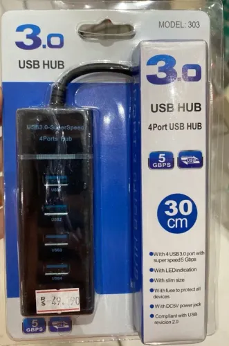 Hub Usb 3.0 4 Portas - Extensor de Portas Usb - Rápido- Loja Coimbra Computadores Entrega