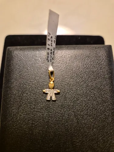 Pendente ouro 18k 750 menino