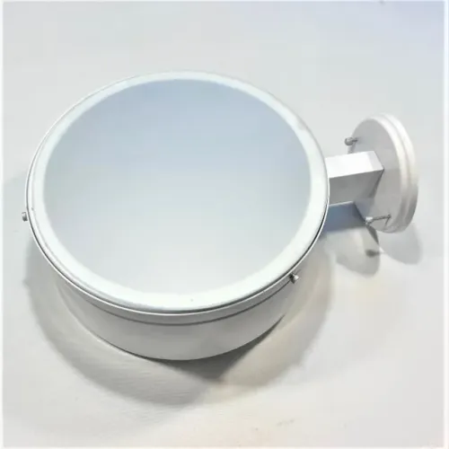 (Aceito cartão) Luminária de Parede Branca - 27 cm de Diâmetro