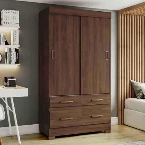 Guarda-Roupa 2 Portas BE25 Flex - Entrega/Montagem Grátis para Fortaleza