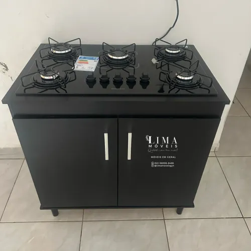 Fogão Cooktop 5 Bocas Itatiaia com Balcão