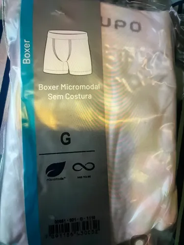 Cueca Boxer Branca G