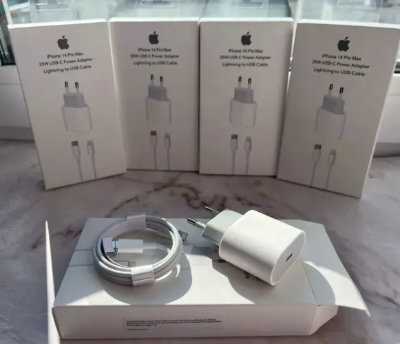 Carregador de iPhone turbo completo para iPhone 8 ao 14 