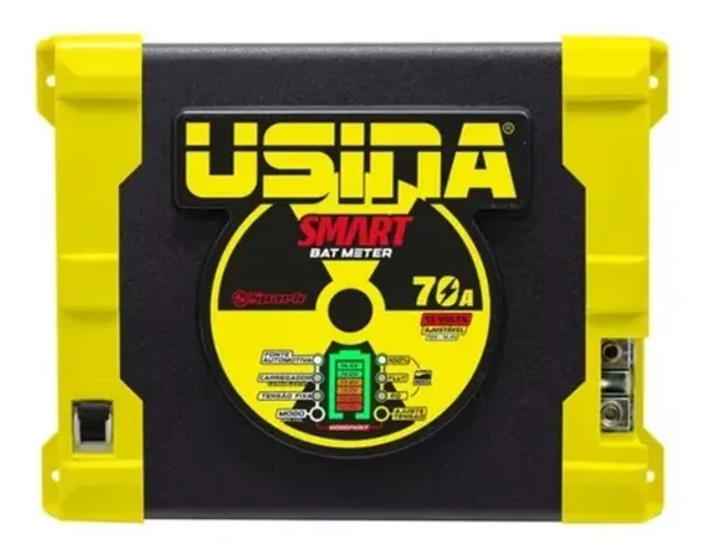 Fonte Automotiva 70a Smart Bat Meter Bivolt Automático Lançamento