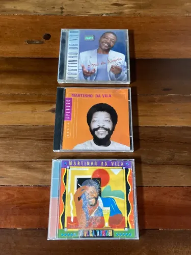 Martinho da Vila - Lote c/ 3 CDS
