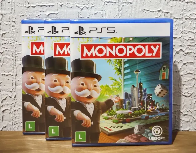 (Lacrado) Monopoly Ps5 (Aceitamos jogos usados como pagamento)