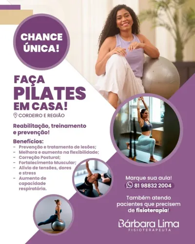 Aulas de Pilates Solo em sua Casa