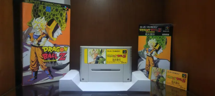 Dragon Ball Z Super Butoden Super Famicom Original + Caixa e Manual Repro Premium!