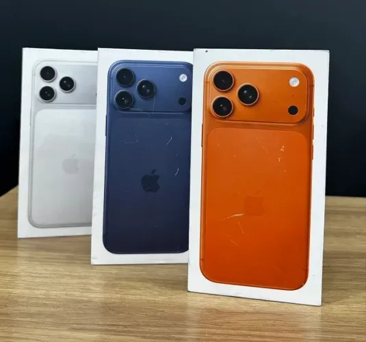 iPhone 17 Pro Max 1 Tera - Novo - 1 Ano de Garantia - Loja Física - Até 18X
