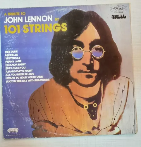 Lp Disco de Vinil- John Lenon "By 101 strings"
